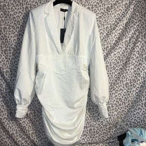 Never worn with tags pretty little thing constructed corset waist blazer dress